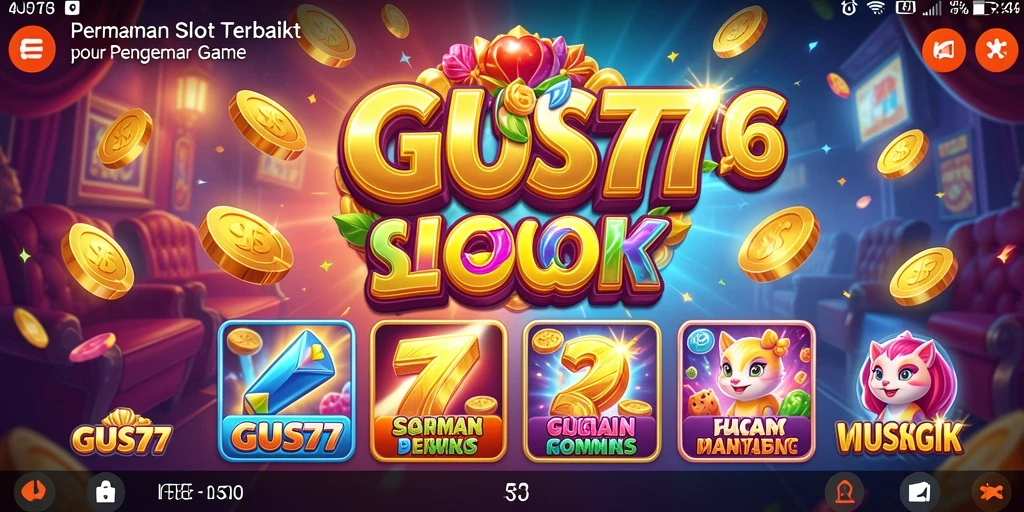 Tampilan gameplay seru dengan grafis menarik di GUS77.