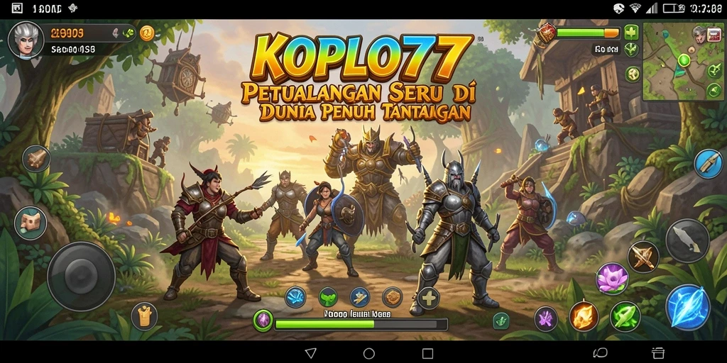 Menampilkan gameplay seru dari KOPLO77 yang penuh petualangan.