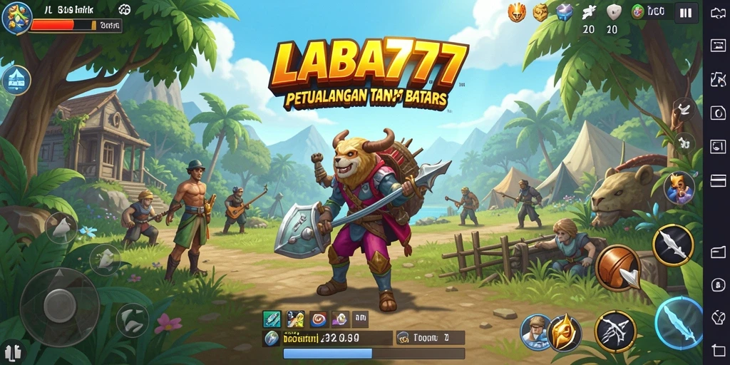 Tangkapan layar LABA777 menampilkan gameplay menakjubkan di dunia terbuka.