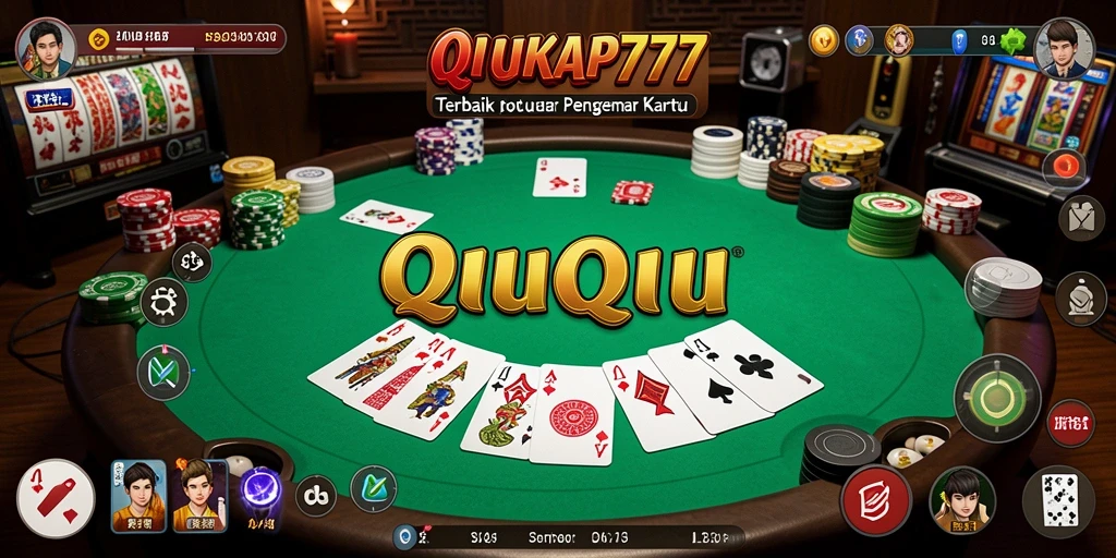 Tampilan gameplay seru QiuQiu dalam LENGKAP777.