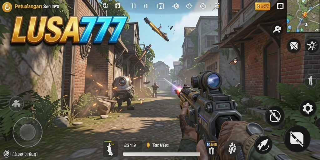Tampilan gameplay LUSA777 yang menegangkan dan seru.