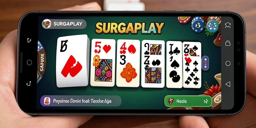 Tampilan gameplay SURGAPLAY yang seru dan kompetitif.