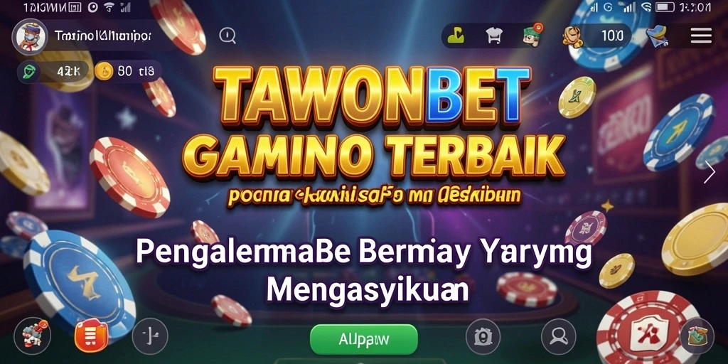Tampilan menarik dari gameplay Kasino di TAWONBET.